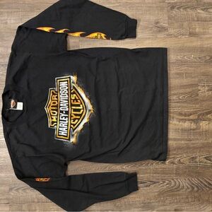Harley-Davidson black Long Sleeve Tee